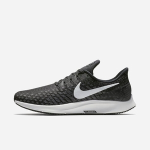 Chaussure De Running Nike Air Zoom Pegasus 35 Noir 0743-269 Black/Gunsmoke/Oil Grey/White Homme | WJX-98250288